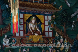 Bhůtánský chrám nás opravdu ohromil svojí výzdobou